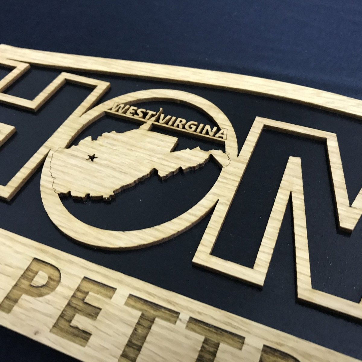 State Home Sign Décor
