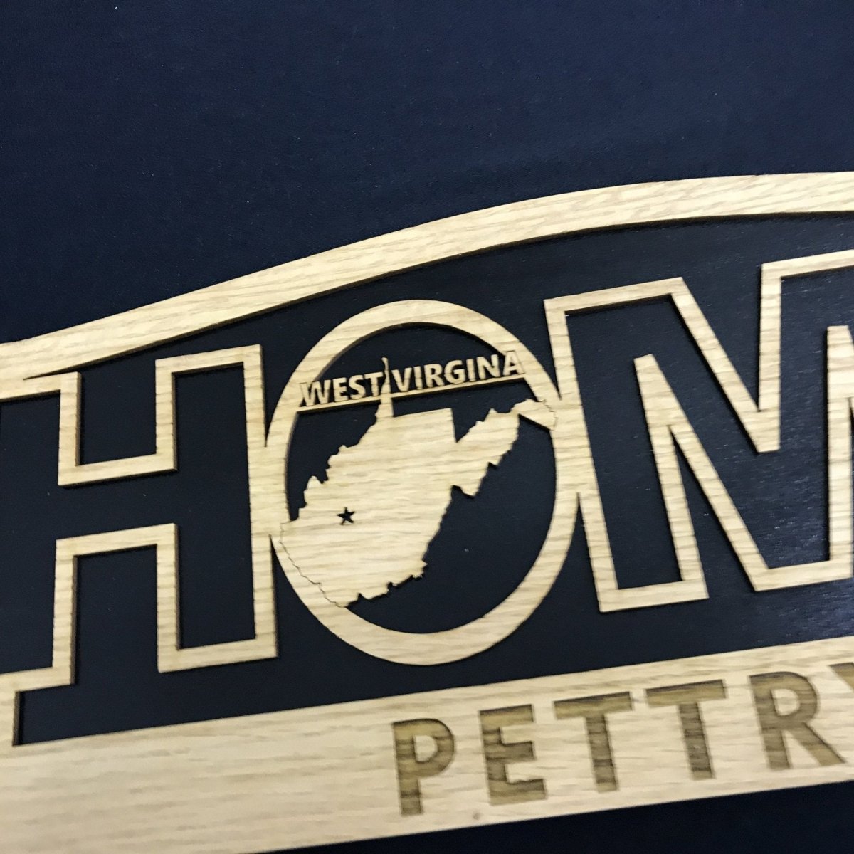 State Home Sign Décor
