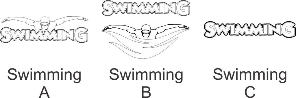 Swimming Picture Frame