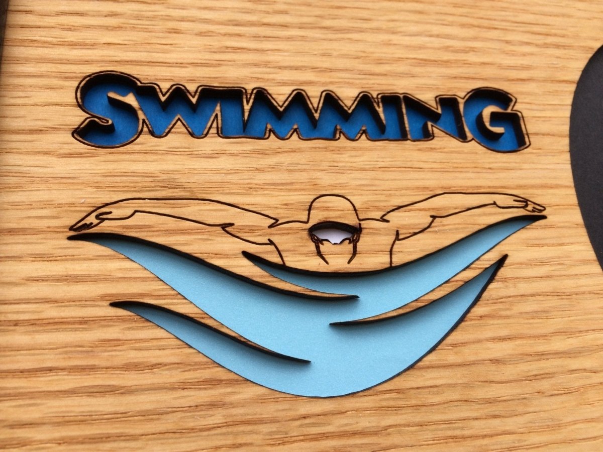 Swimming Picture Frame