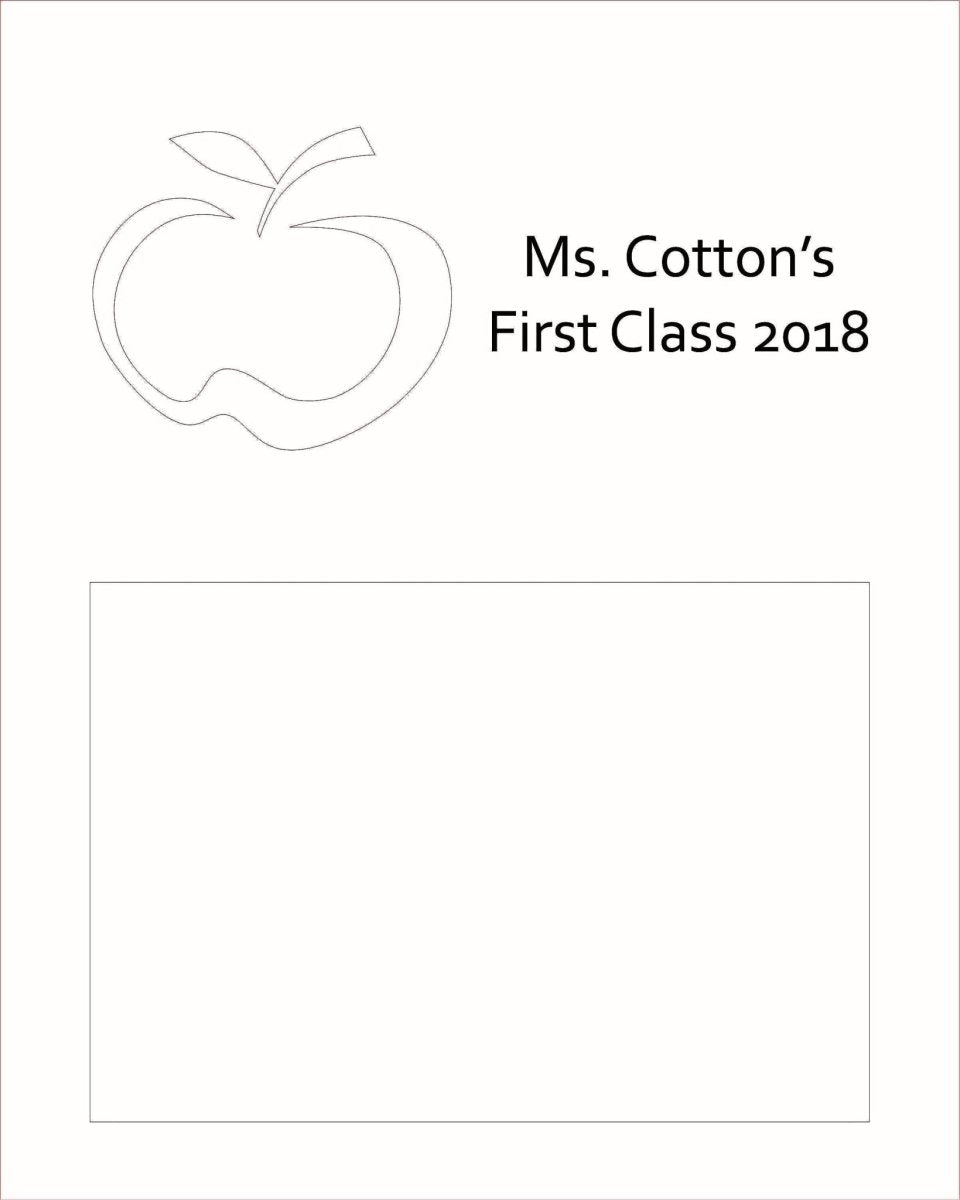 Teacher Picture Frame