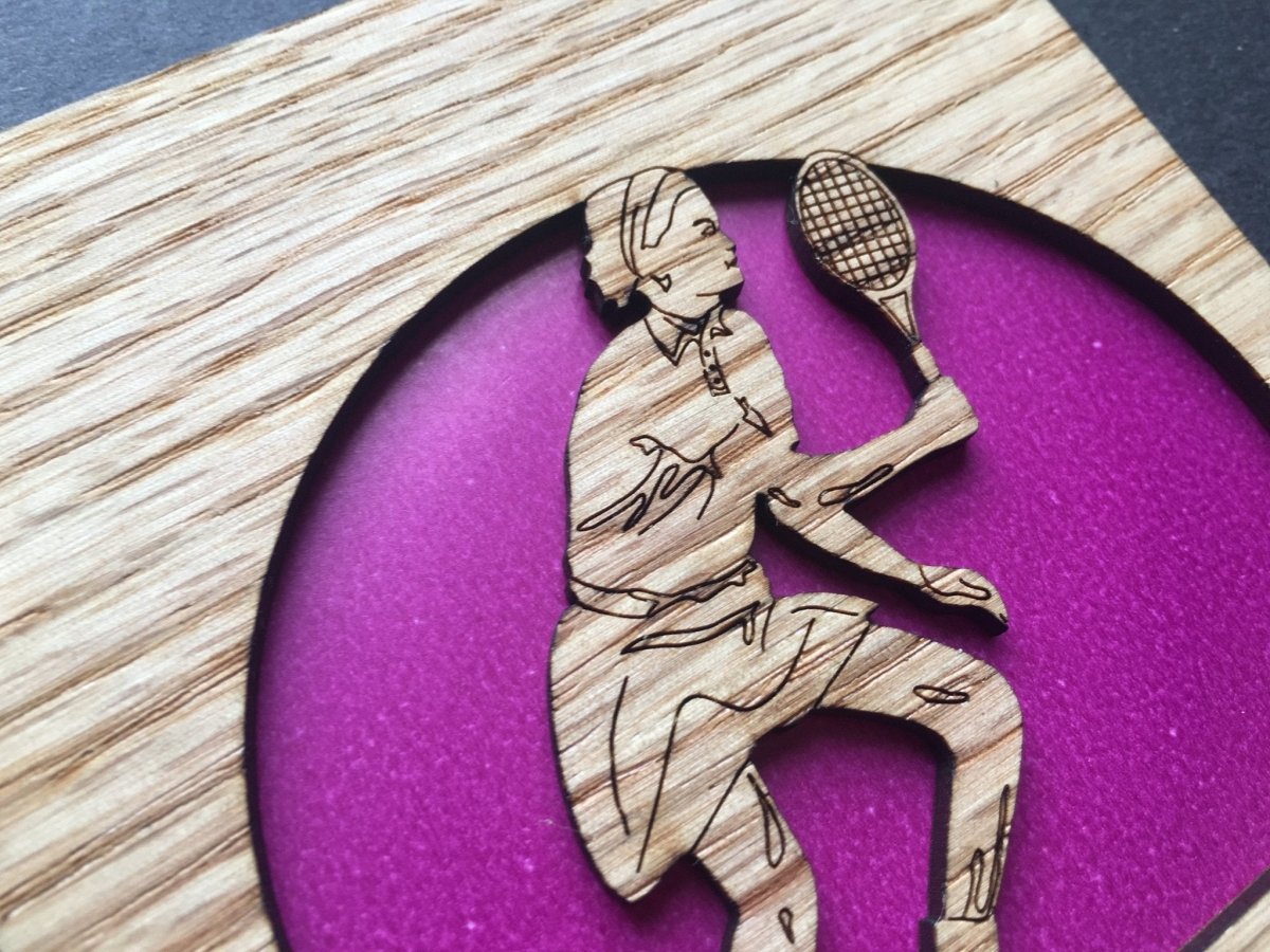 Tennis Picture Frame