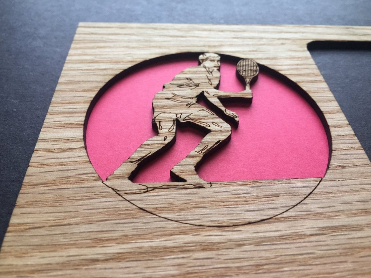 Tennis Picture Frame