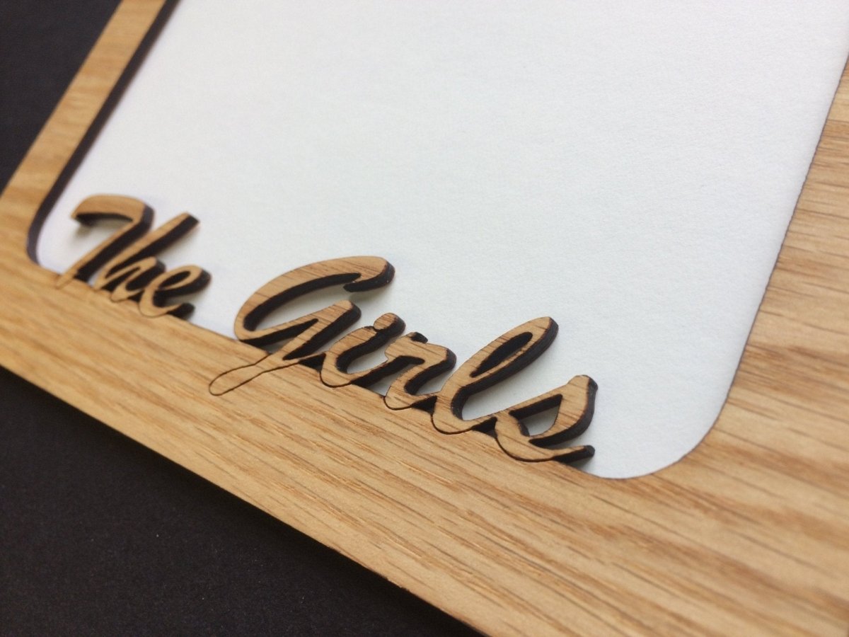 The Girls Picture Frame - 5x7 Frame Hold 4x6 Photo