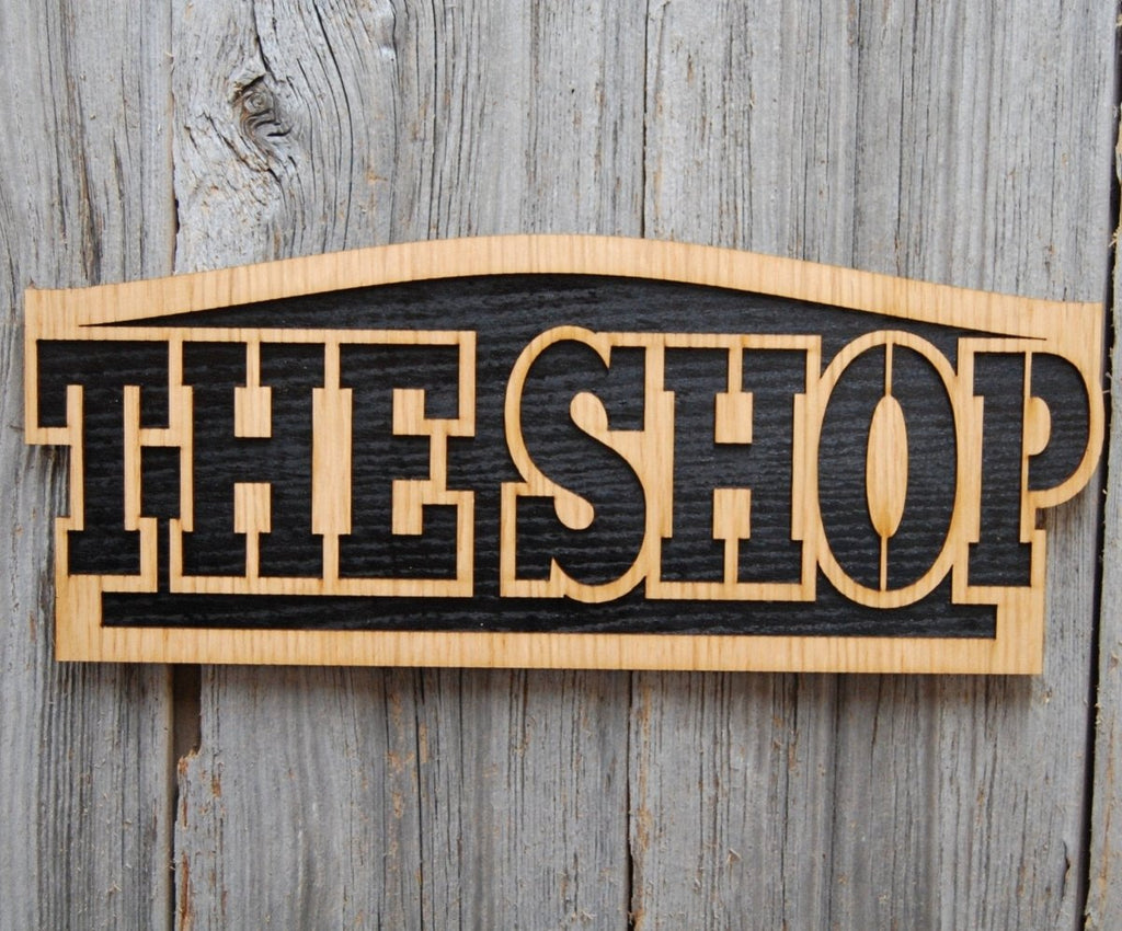 The Shop Sign Décor