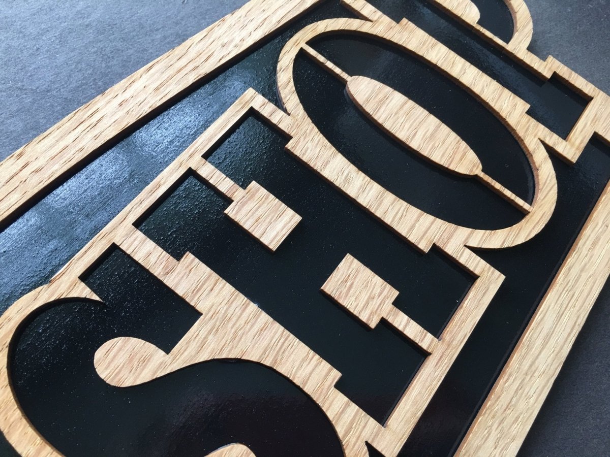 The Shop Sign Décor