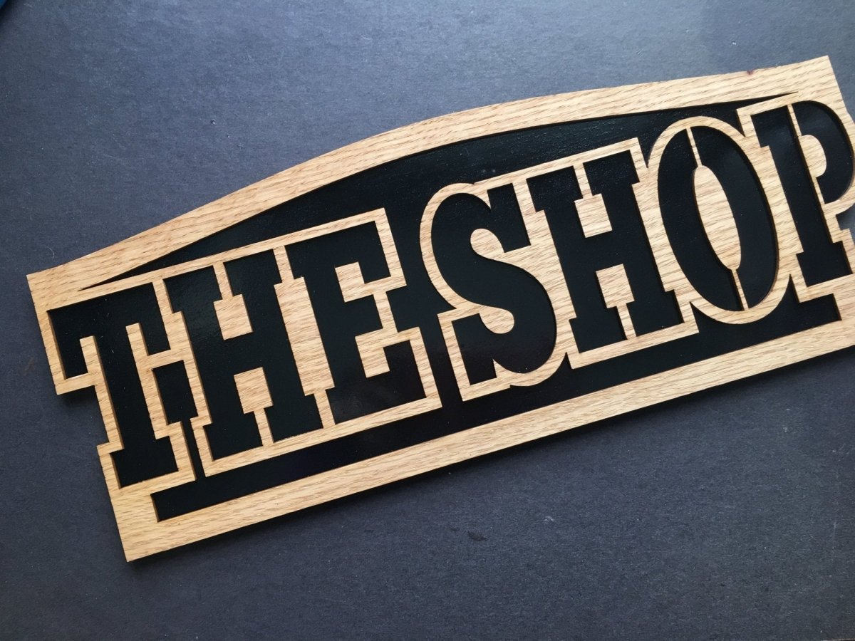 The Shop Sign Décor