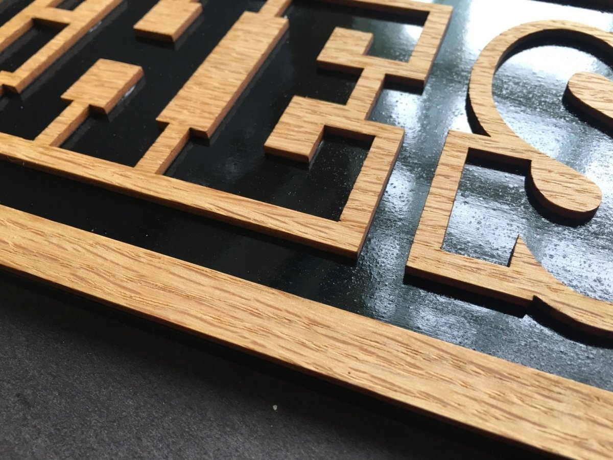 The Shop Sign Décor