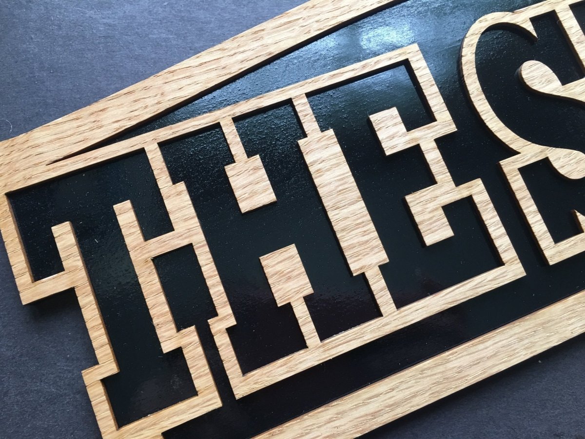 The Shop Sign Décor