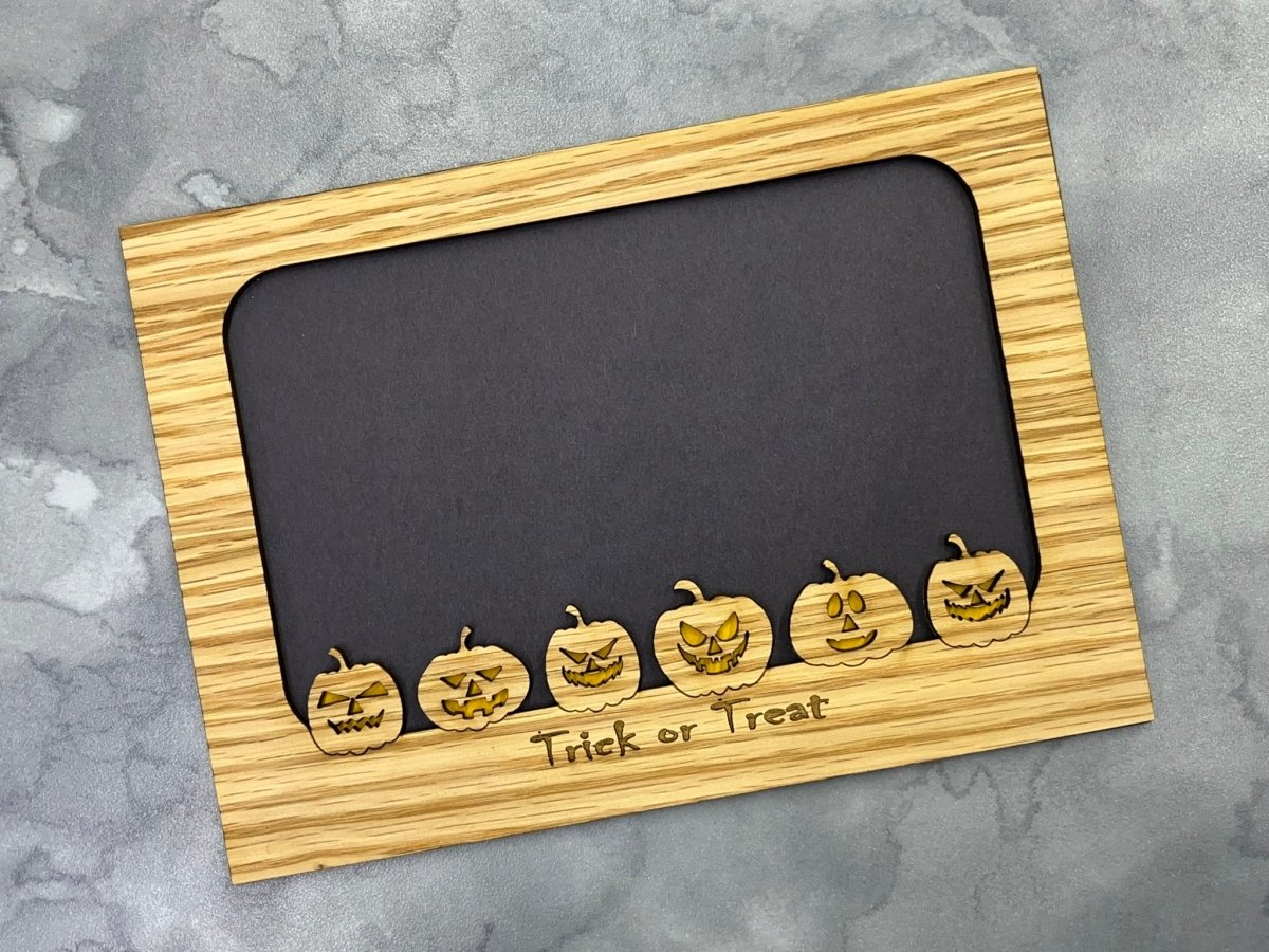 Trick or Treat Picture Frame