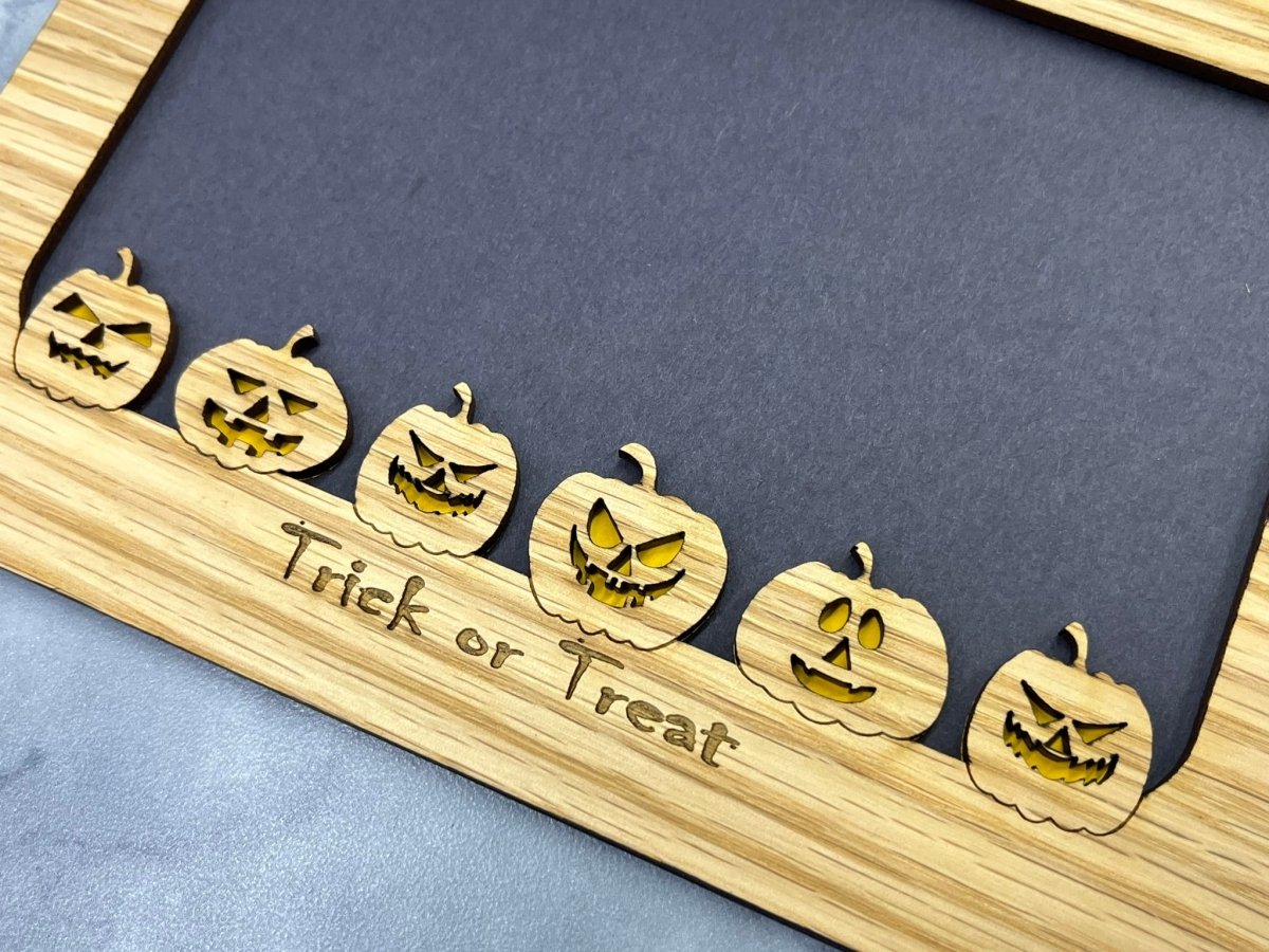 Trick or Treat Picture Frame