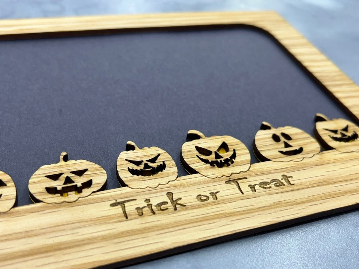 Trick or Treat Picture Frame
