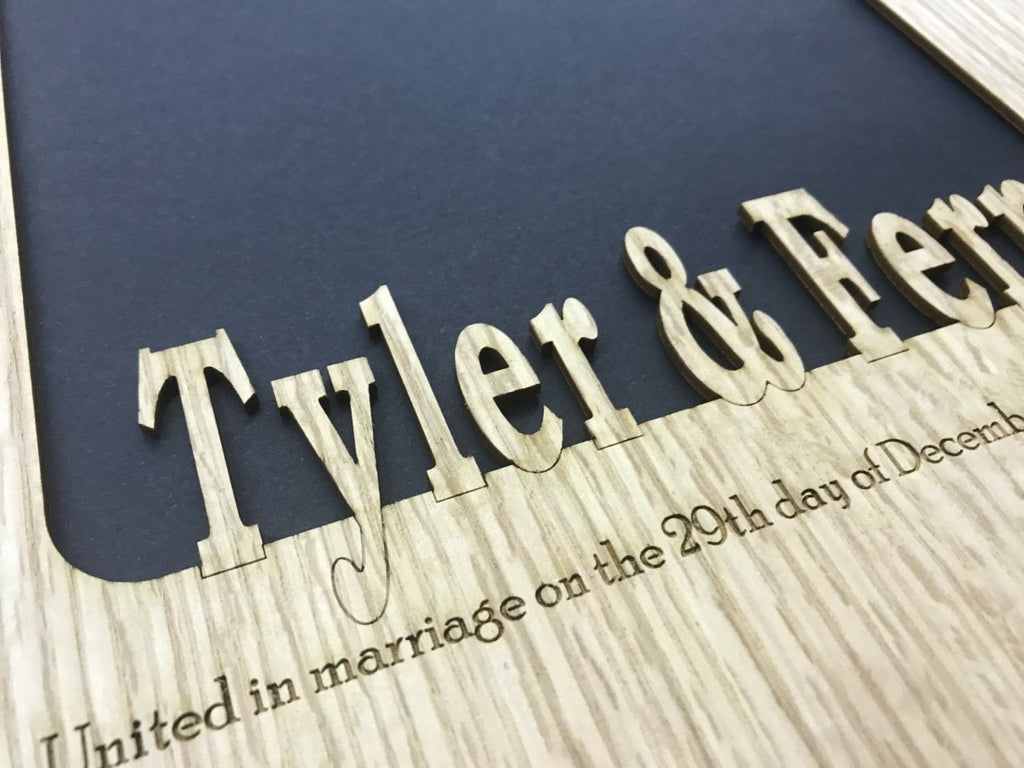 United In Marriage Wedding Picture Frame