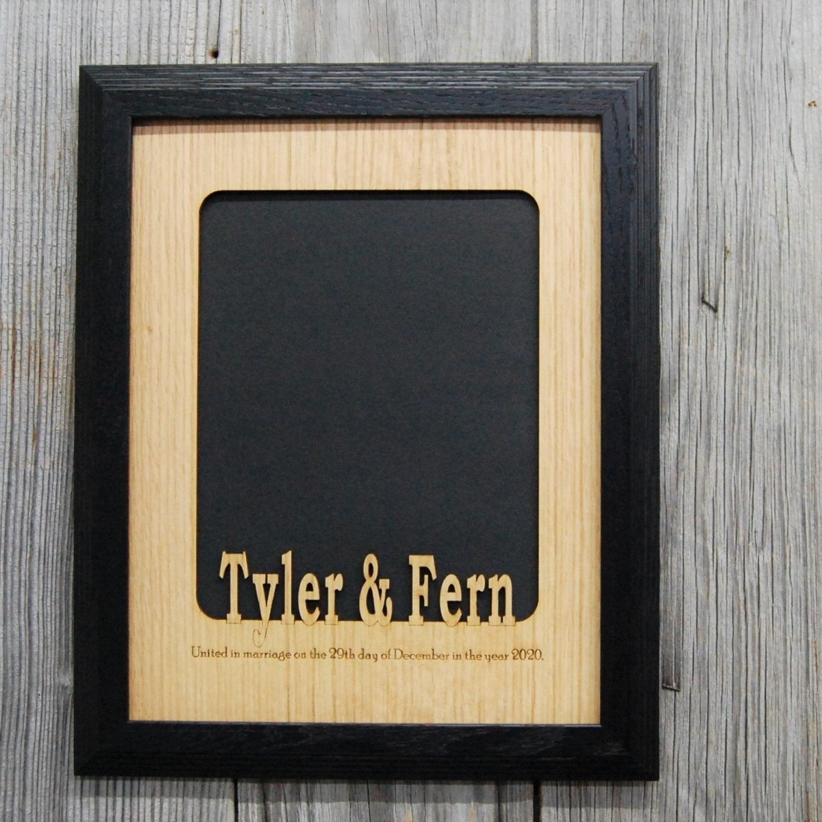 United In Marriage Wedding Picture Frame