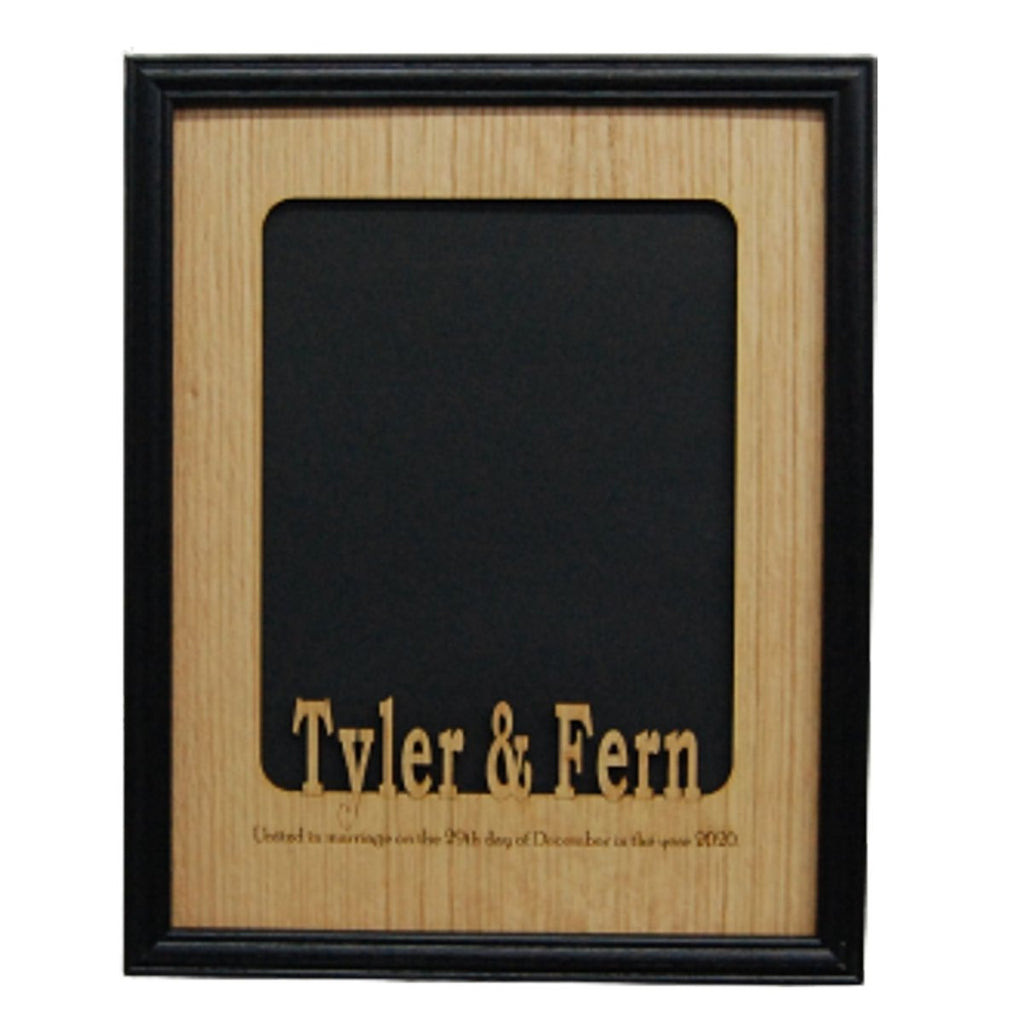 United In Marriage Wedding Picture Frame