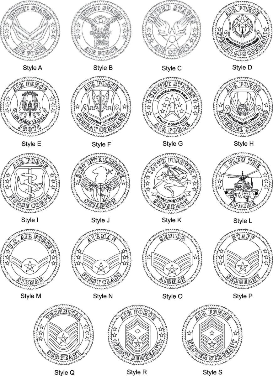 US Air Force Picture Frame