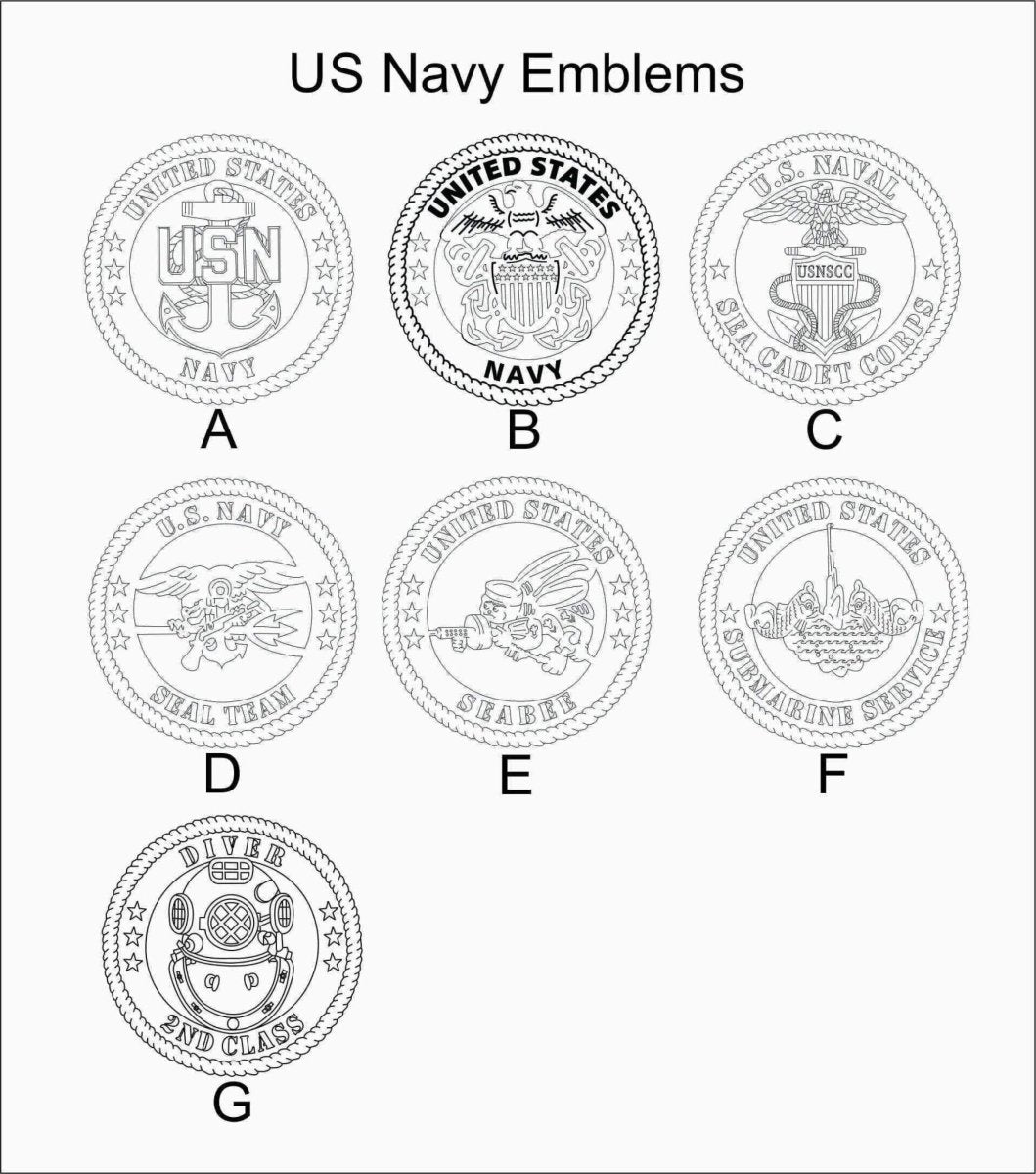 US Navy Picture Frame