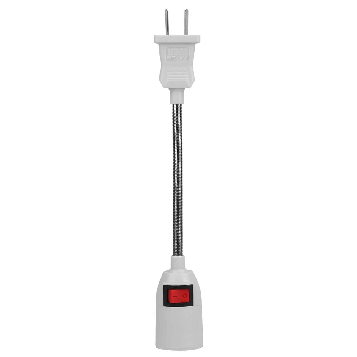 US Plug Extension Light Socket with On/Off Switch