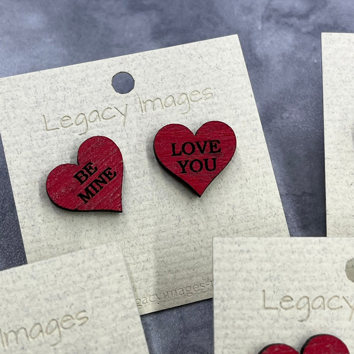 Valentine Conversation Heart Earrings