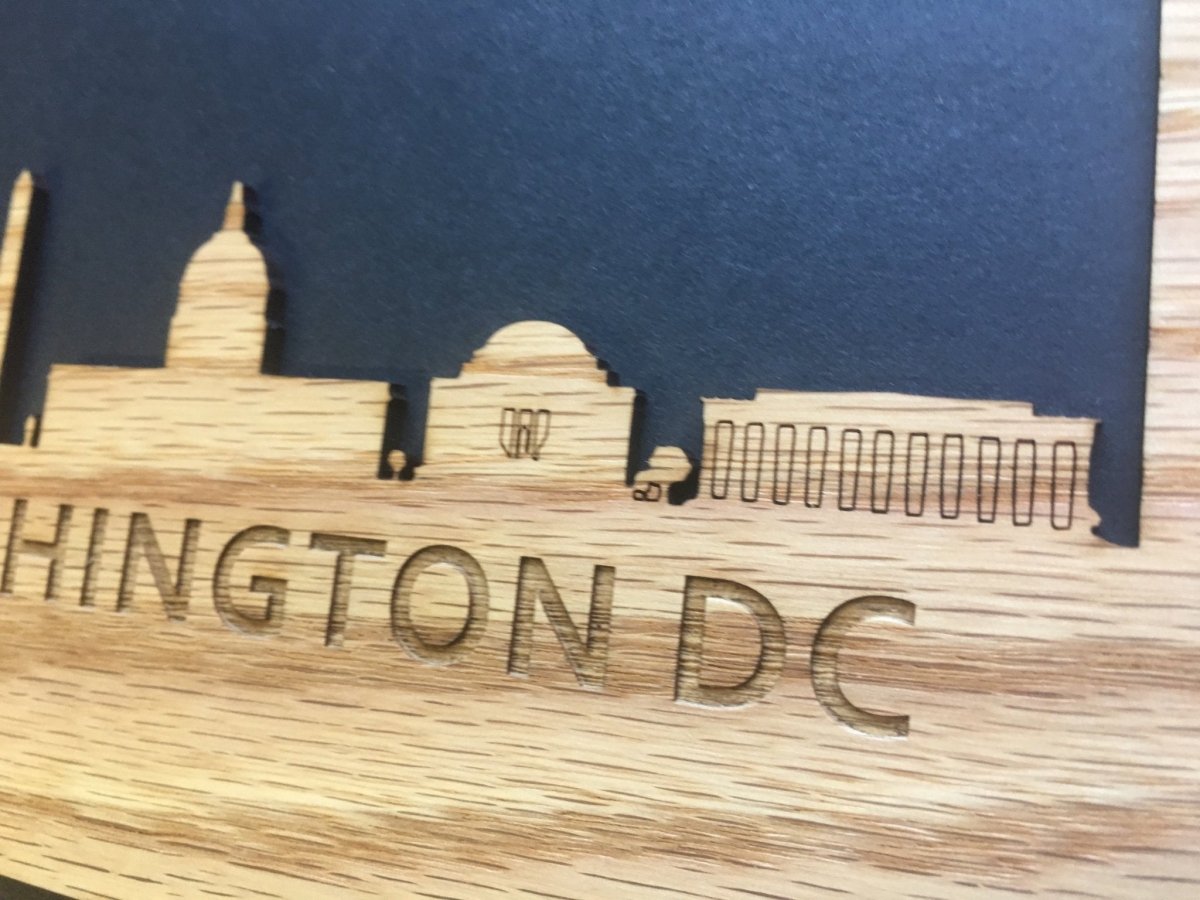 Washington DC Skyline Picture Frame