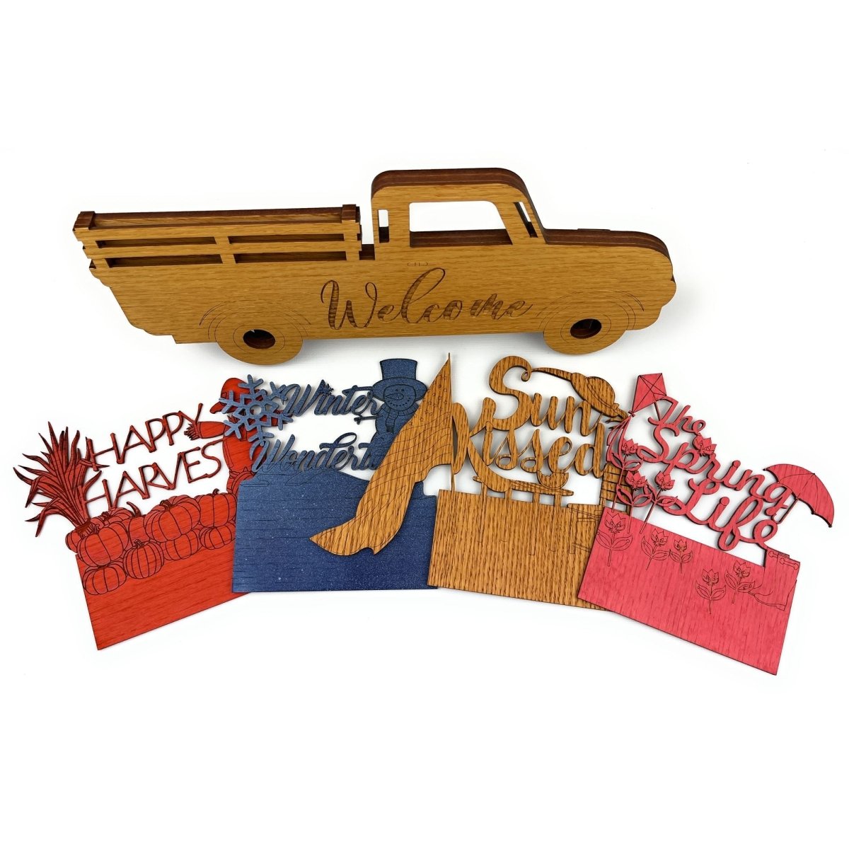 Welcome Truck Sign Set