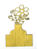 Welcome Truck Sign - Vase of Flowers