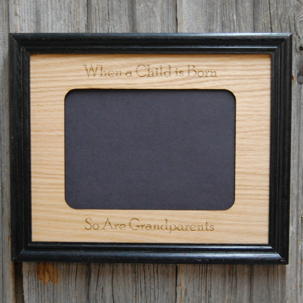 When a Child is Born Picture Frame - 8x10 Frame Hold 5x7 Photo