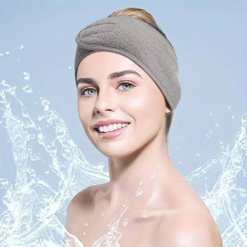 Women's Adjustable Hairband with Soft Non-Slip Headscarf Makeup Headwear