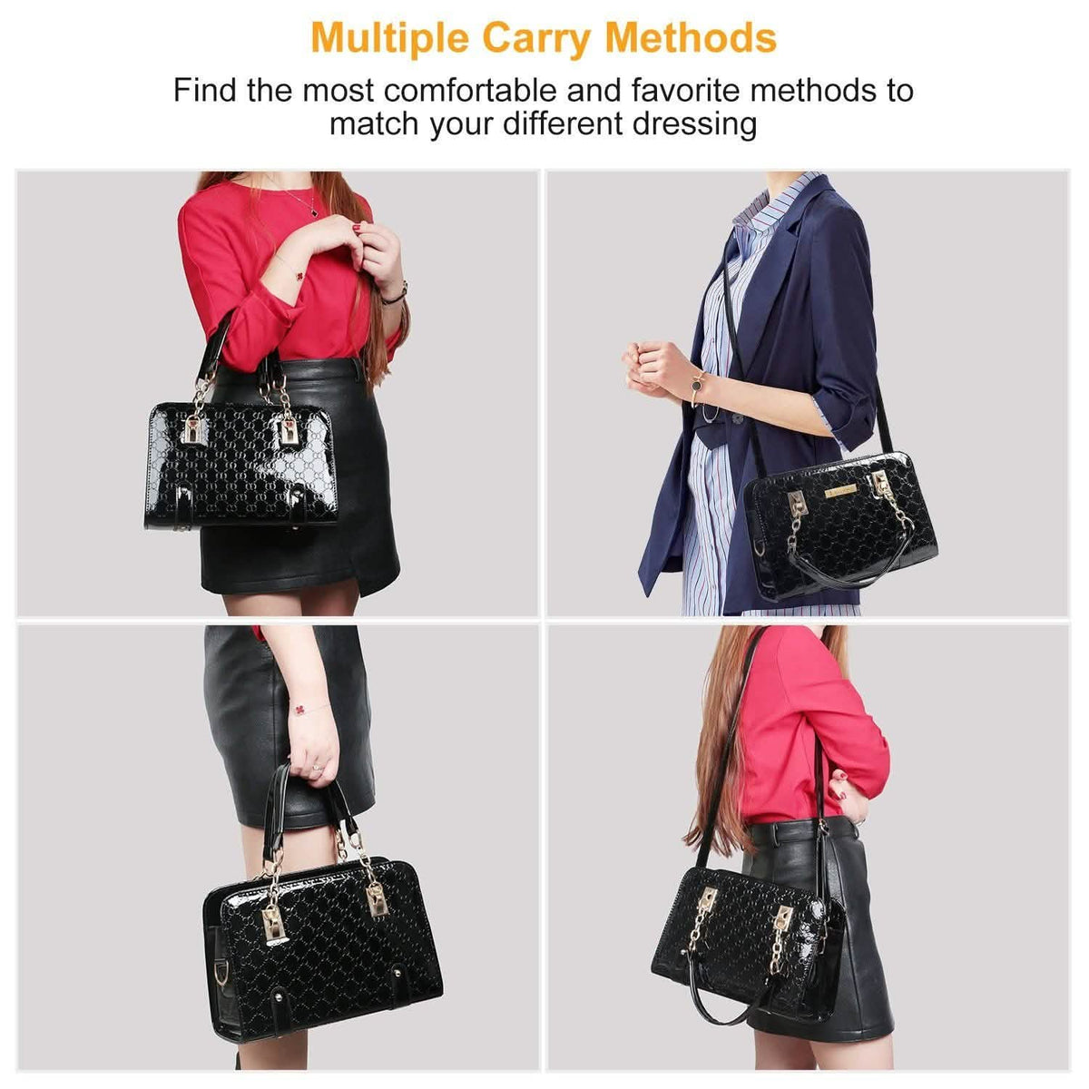 Women's Fashion Leather Handbag