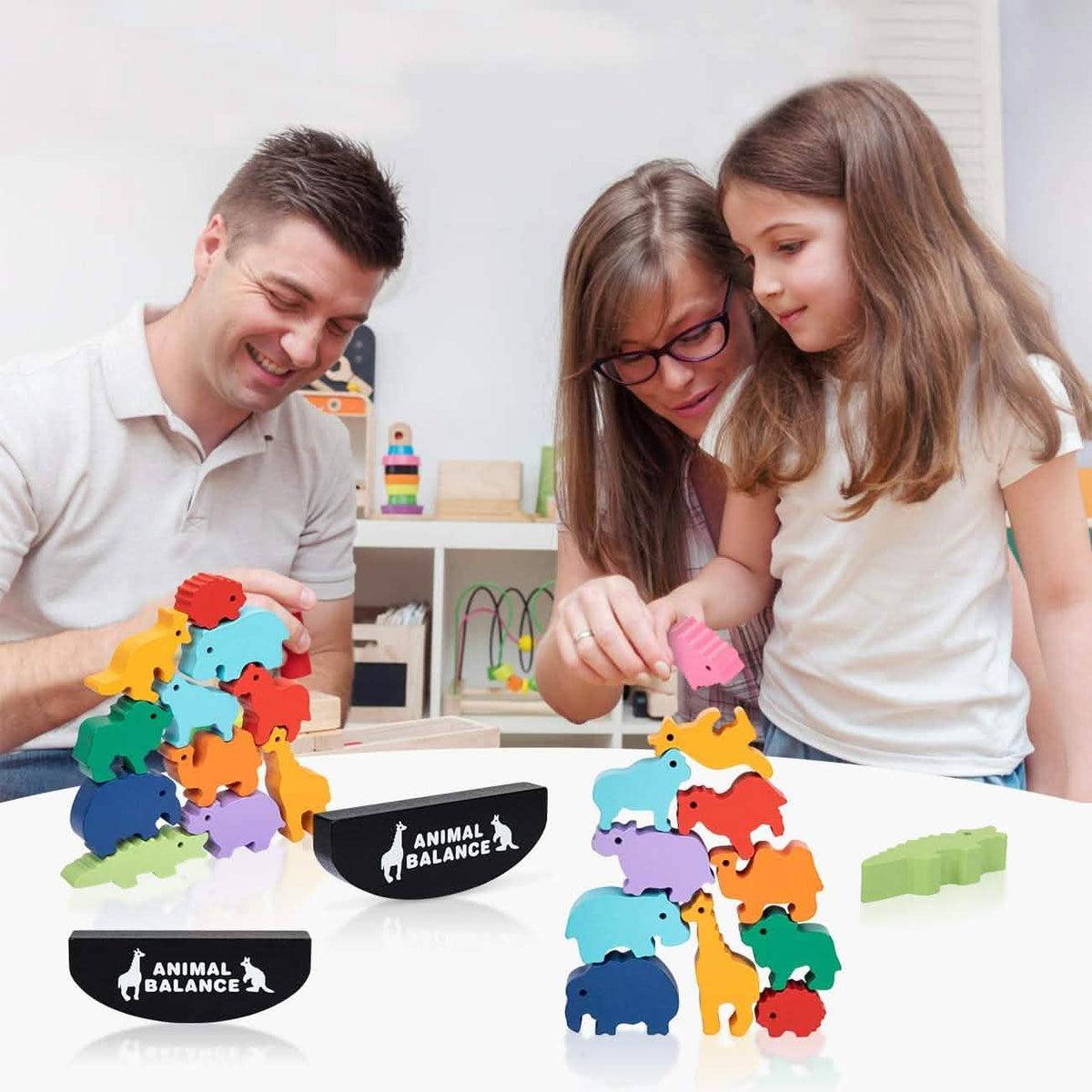 Wooden Stacking Toy for Kids