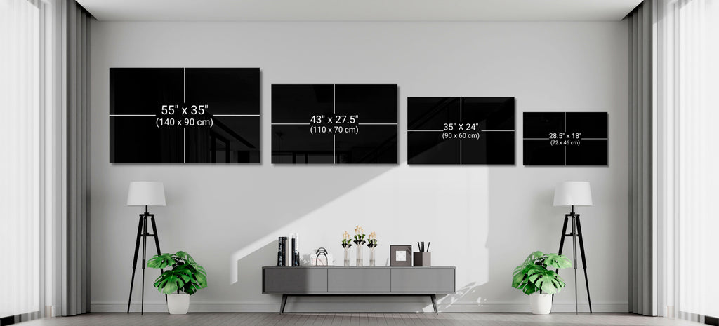 Peacock Fanned Tail Display Glass Wall Art