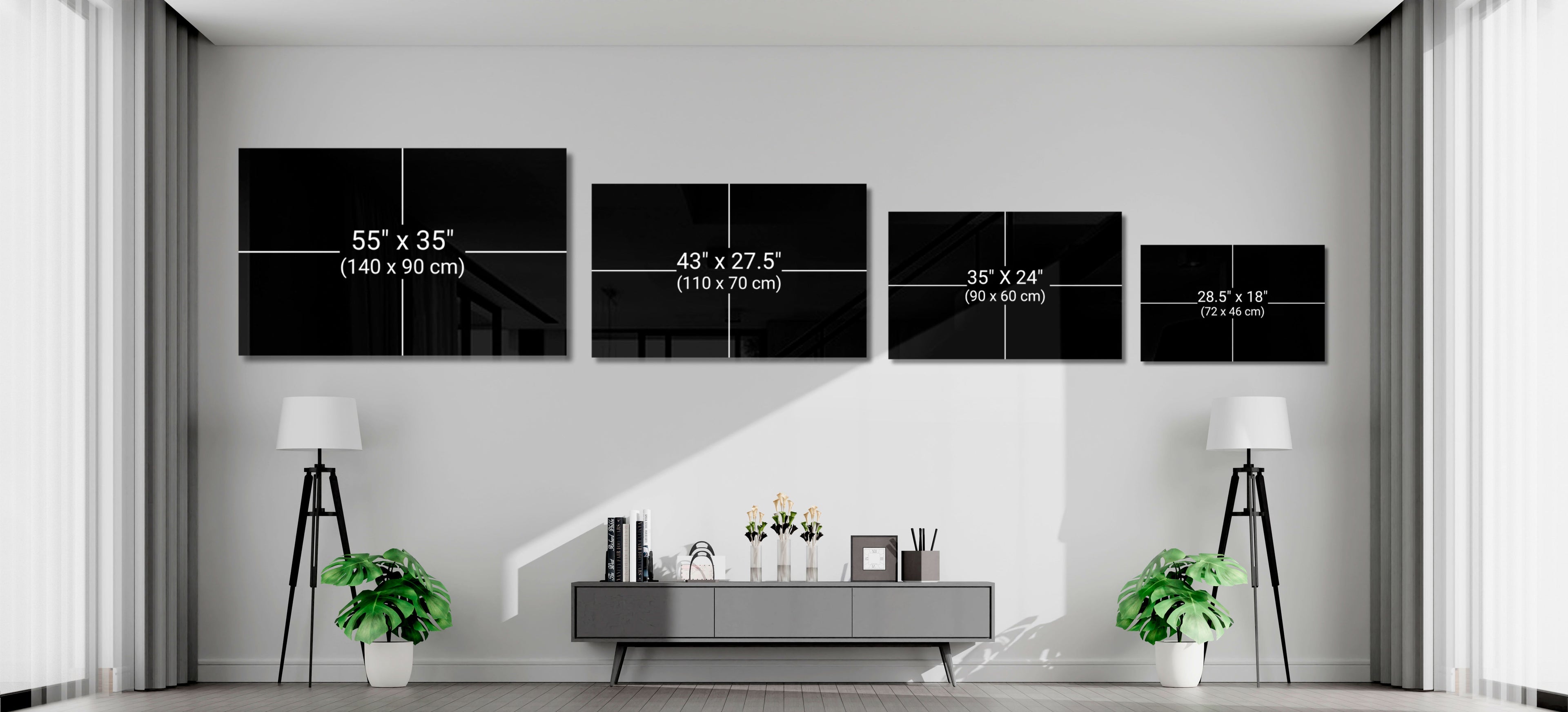 Peacock Fanned Tail Display Glass Wall Art