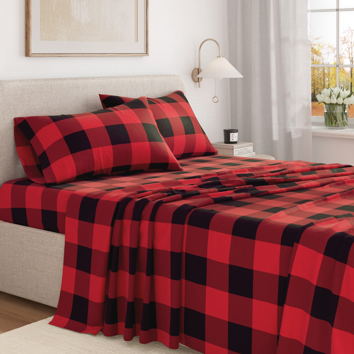 Turkish Cotton Flannel Sheet - Belle Collection